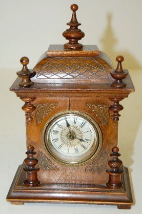 Unmarked Miniature Cabinet Clock