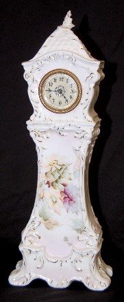 Mini Floral China Grandfather Clock