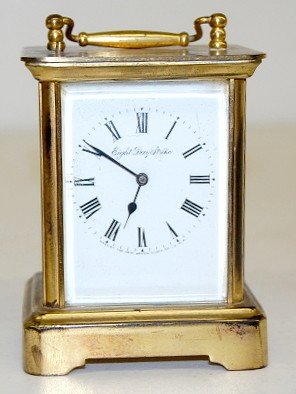 Antique New Haven 8 Day Carriage Clock