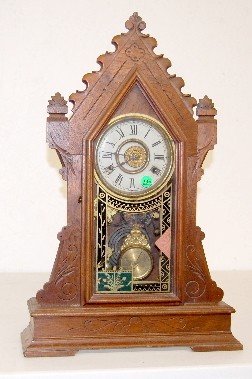 New Haven Walnut Kitchen Clock