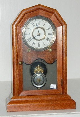 Seth Thomas Octagon Top Shelf Clock