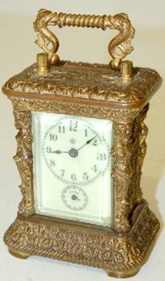 Fancy Ansonia “Eclipse” Carriage Clock