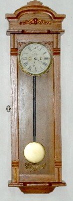 30 Day New Haven “Columbia” Wall Regulator Clock