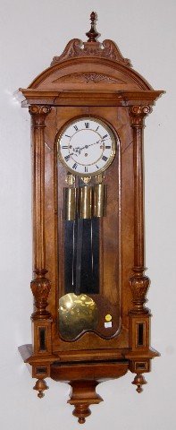 3 Weight Vienna Regulator Clock