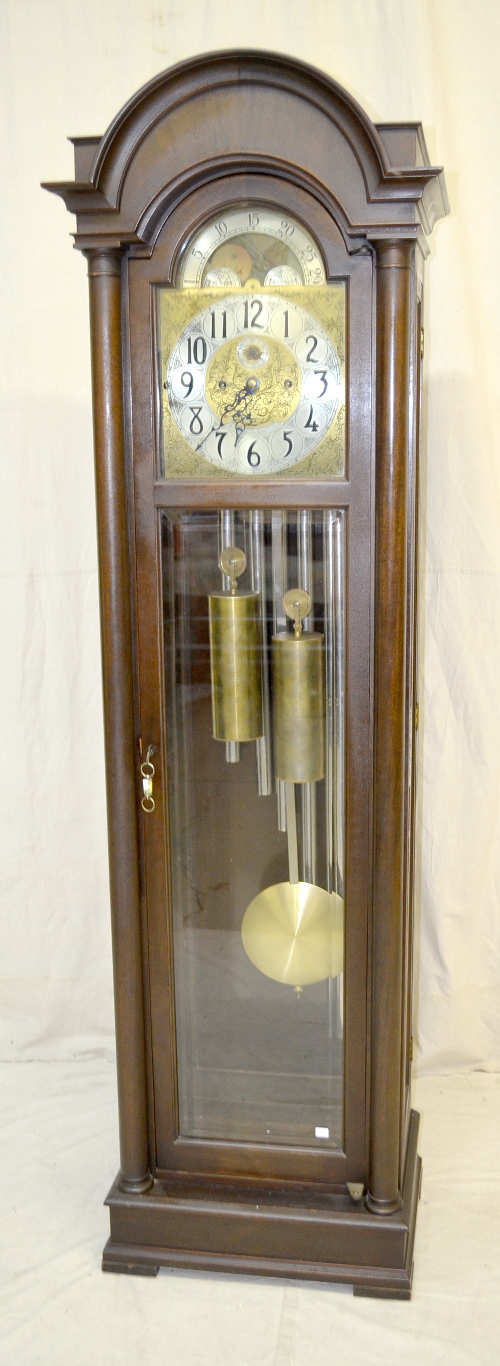 Colonial MFG. 2 Weight Moon Phase Tall Case Clock