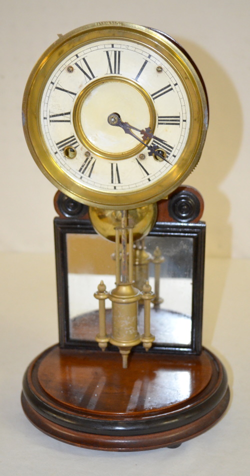 Antique Ansonia Crystal Palace No. 3 Shelf Clock