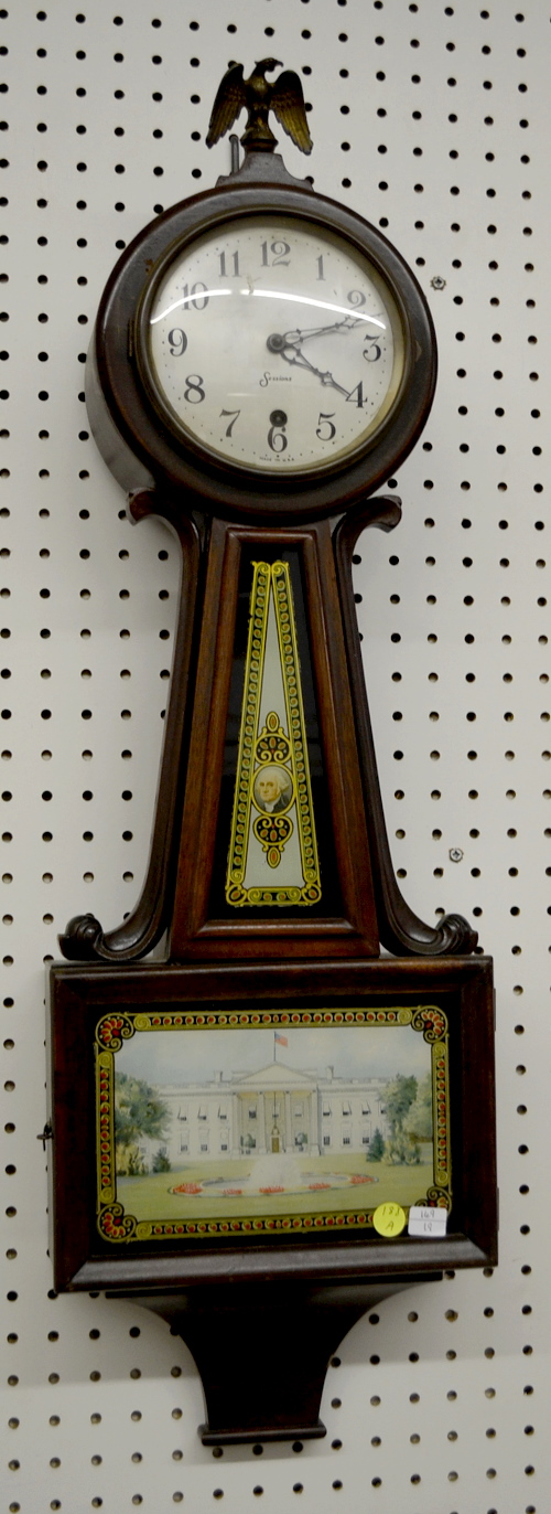 Antique Sessions Banjo Wall Clock