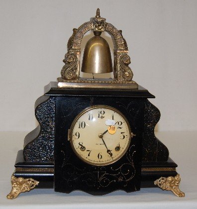 Gilbert Bell Top Curfew Mantel Clock