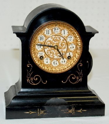 Ansonia Fancy Iron Antique Clock