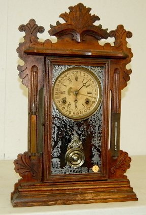 Ansonia “Jupiter” Mantel Clock w/ Calendar Dial