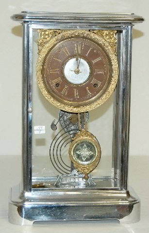 Ansonia “Symbol” Mantel Clock, 8 Day