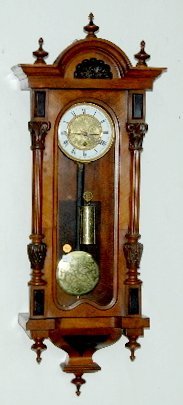 Vienna Regulator 1/2 Size 1 Weight Clock, TO