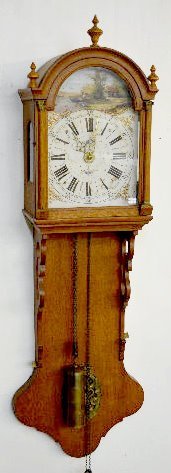 Dutch Hood Domestic Hanging Clock