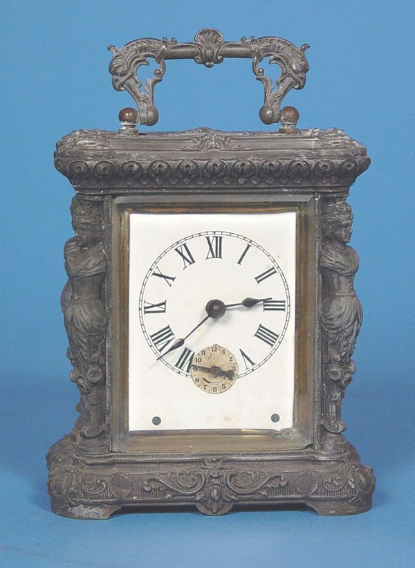 Ansonia “Comet” Carriage Alarm Clock