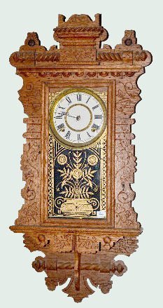 Waterbury “Saranac” Hanging Kitchen Clock