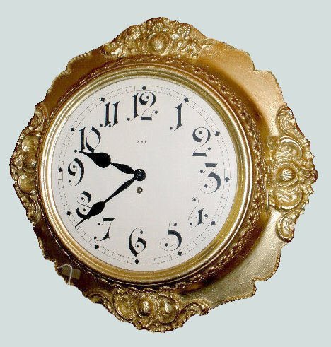 German TO Gallery Clock with 12″ Dial