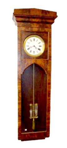 Mahogany Jeweler’s Pinwheel Regulator Clock