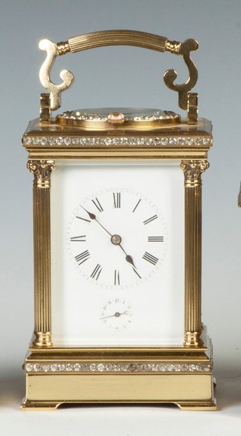 French Repeating Carriage Clock