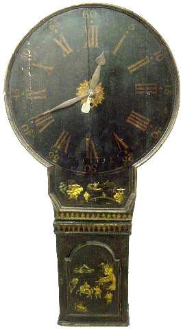 Act Of Parliament Chinoiserie Wall Clock