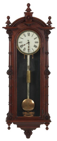 Welch No. 7 Regulator Wall Clock