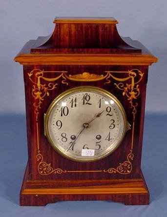 Lenzkirch Mahogany Shelf Clock