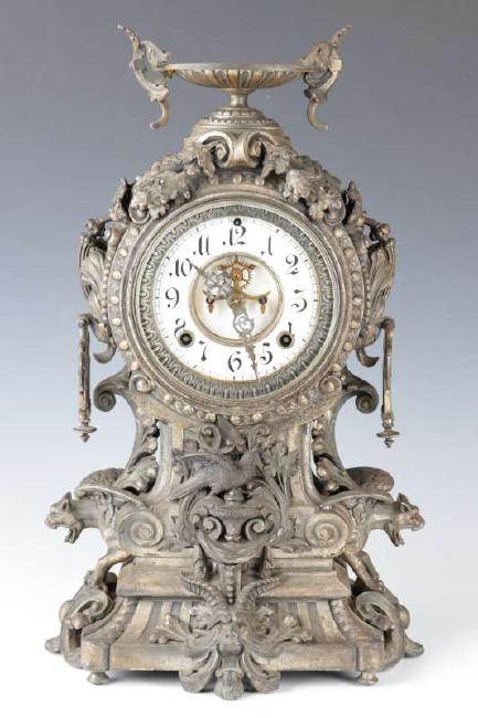 AN ANSONIA ‘FRANCONIA’ MANTEL CLOCK