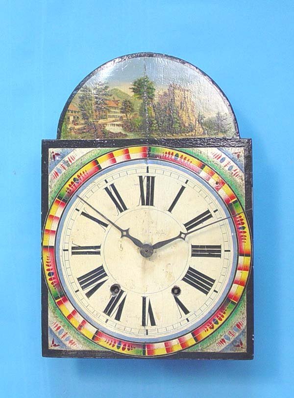 German Wag On Wall Clock