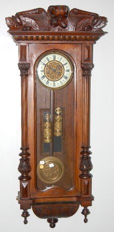 Gustav Becker 2 Weight Vienna Regulator