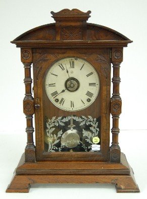 8 Day Seth Thomas Walnut Parlor Clock