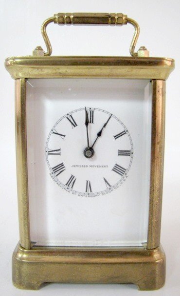 Waterbury 8 Day Repeater Carriage Clock w/Alarm