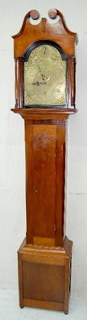Isaac Rogers London Calendar Dial Tall Case Clock