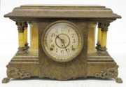 Seth Thomas Adamantine 4 Column Mantle Clock