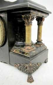 Seth Thomas Adamantine 4 Post Mantle Clock