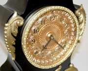 Ansonia “Calais” Ornate Iron Case Clock
