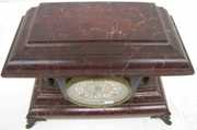 Antique Gilbert Fancy Dial Mantle Clock