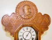 Ingraham Oak “Admiral Dewey” Kitchen Clock