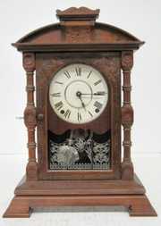 Seth Thomas “Erie” Walnut Parlor Clock