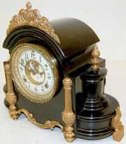 Fancy Ansonia “Alhambra” Iron Shelf Clock