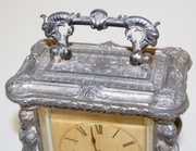 Ornate Ansonia “Comet” Carriage Clock W/ Ladies