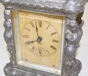 Ornate Ansonia “Comet” Carriage Clock W/ Ladies