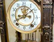 Ansonia “327” Variant Crystal Regulator Clock