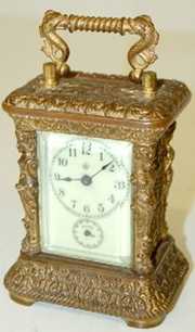 Fancy Ansonia “Eclipse” Carriage Clock