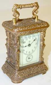 Fancy Ansonia “Eclipse” Carriage Clock