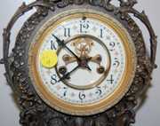 Waterbury “Vorick” Ornate Antique Metal Clock