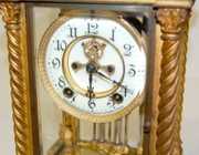 Ansonia “Don” Crystal Regulator Clock