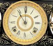 Ansonia “Rosiland” Iron Case Mantle Clock