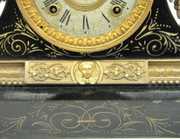 Ansonia “Rosiland” Iron Case Mantle Clock