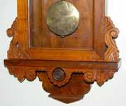 Antique Ansonia “Forrest” Walnut Hanging Clock