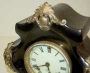 Ornate Ansonia “Monaco” Iron Case Mantle Clock