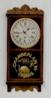 Advertising Calendar Dial Store Regulator, Cigars